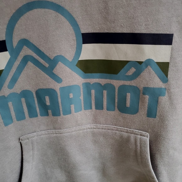 NWT Marmot Women's Light Blue Coastal Hoodie size Small - Picture 2 of 7